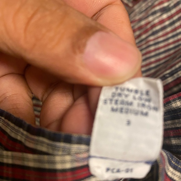 Polo Ralph Lauren Marlowe Red/Blue Stripes L/S Button Down Dress Shirt -Men's XL - Picture 13 of 15